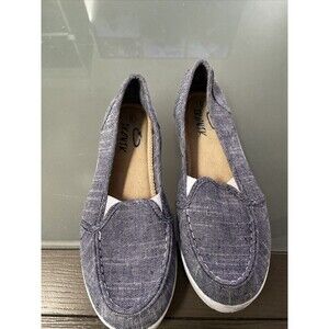 Ikonik Shoe Size 6 Grey Low Tops Slide In No Laces